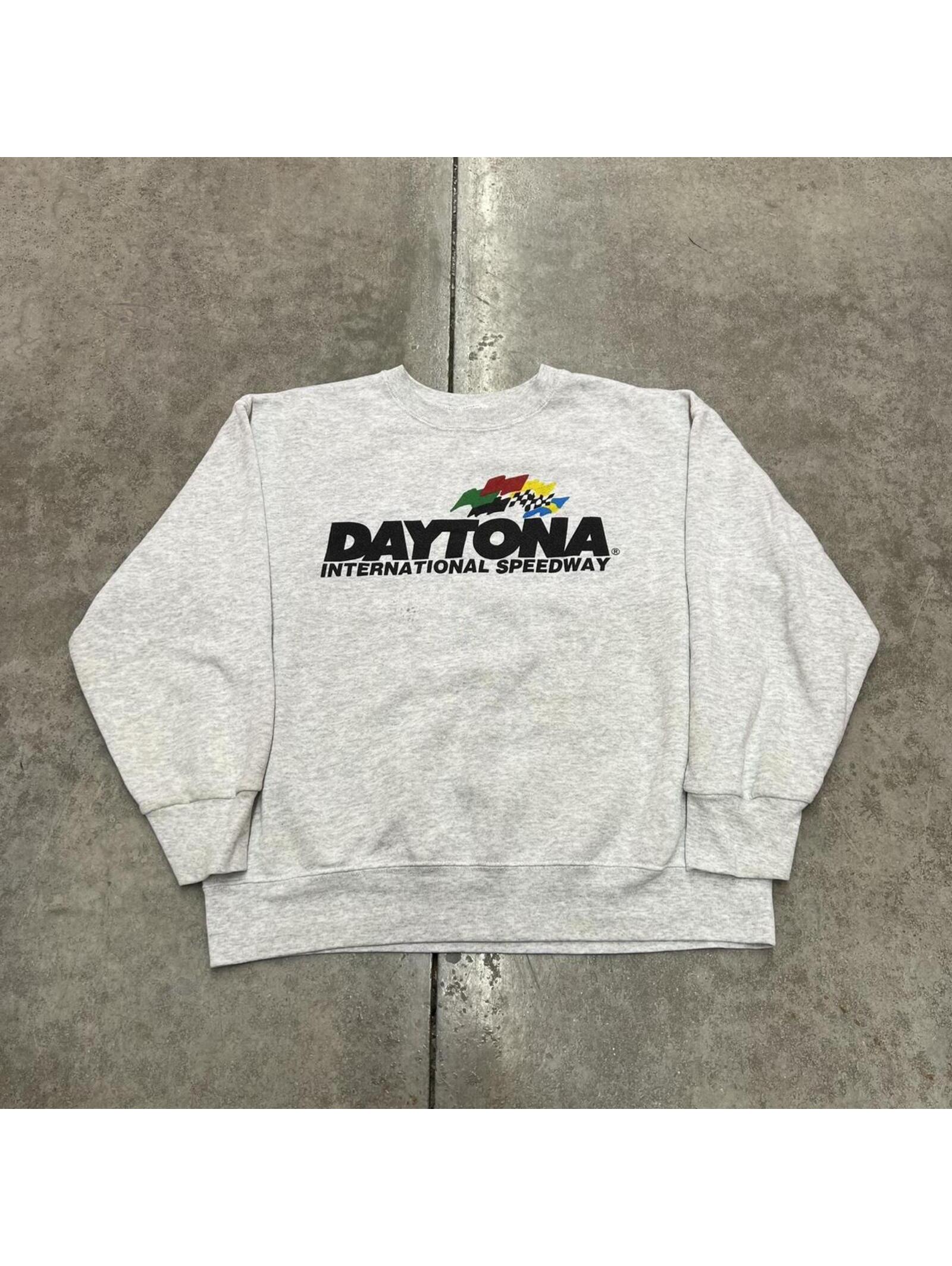 Vintage Daytona International Speedway Nascar Grey Crewneck Size Medium Vintage Daytona International Speedway Nascar Grey Crewneck Size Medium